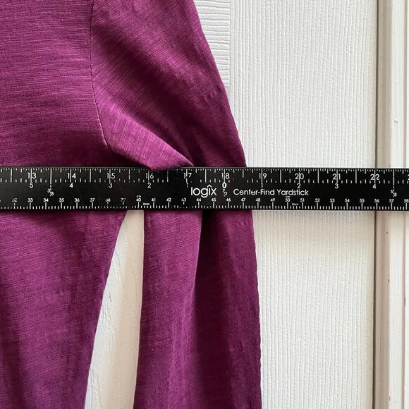 Ariat Purple Bling Cross Embellishment Long Sleeve Tee Shirt Size Small - Picture 10 of 12